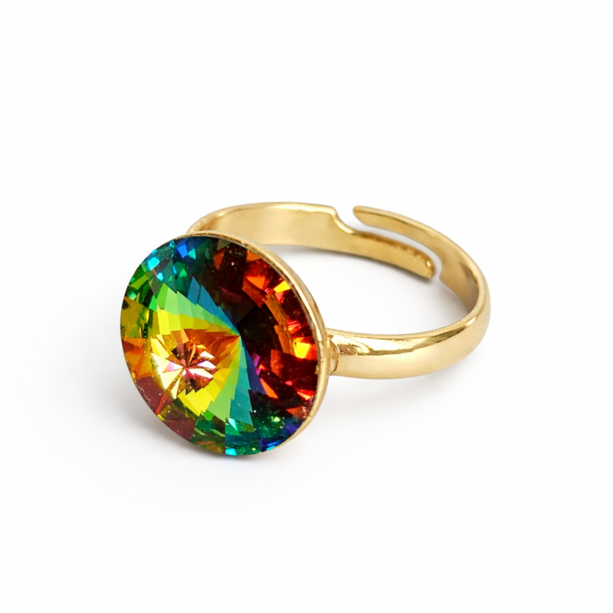 Crystal Adjustable Ring