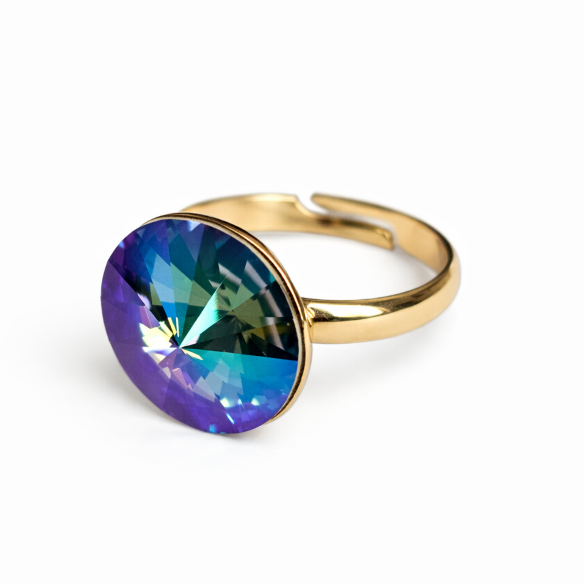 Crystal Adjustable Ring