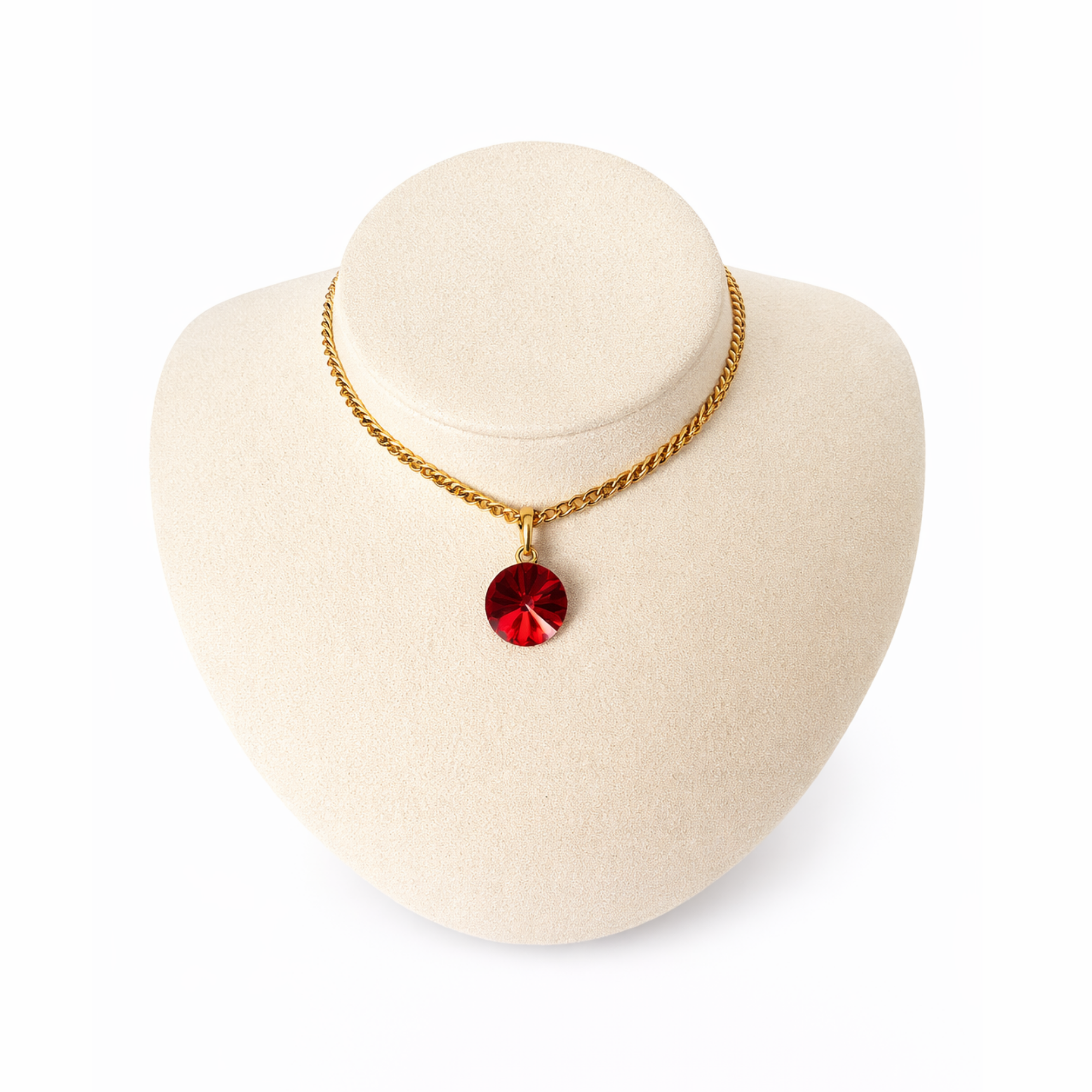 Classic gold-plated choker