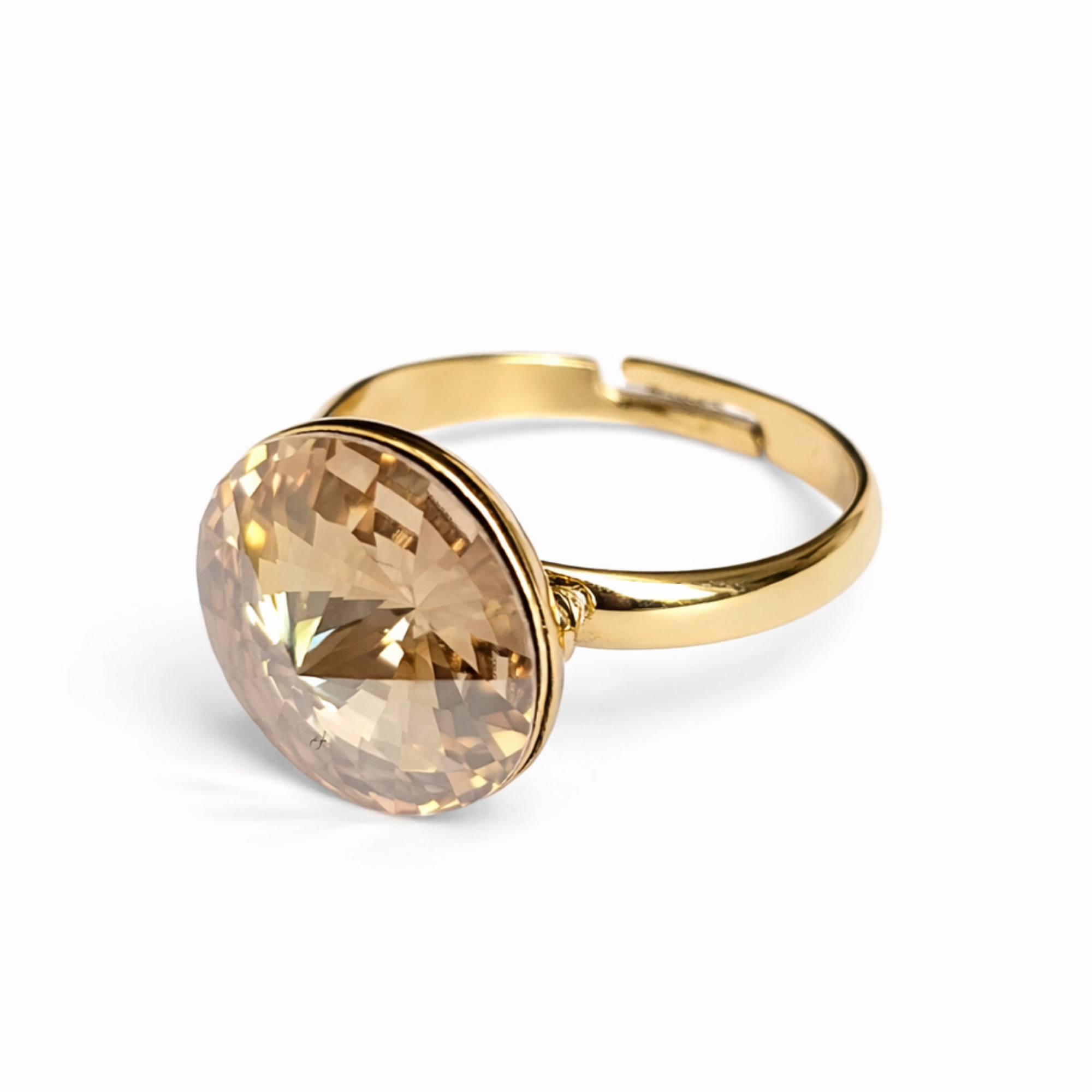 Crystal Adjustable Ring