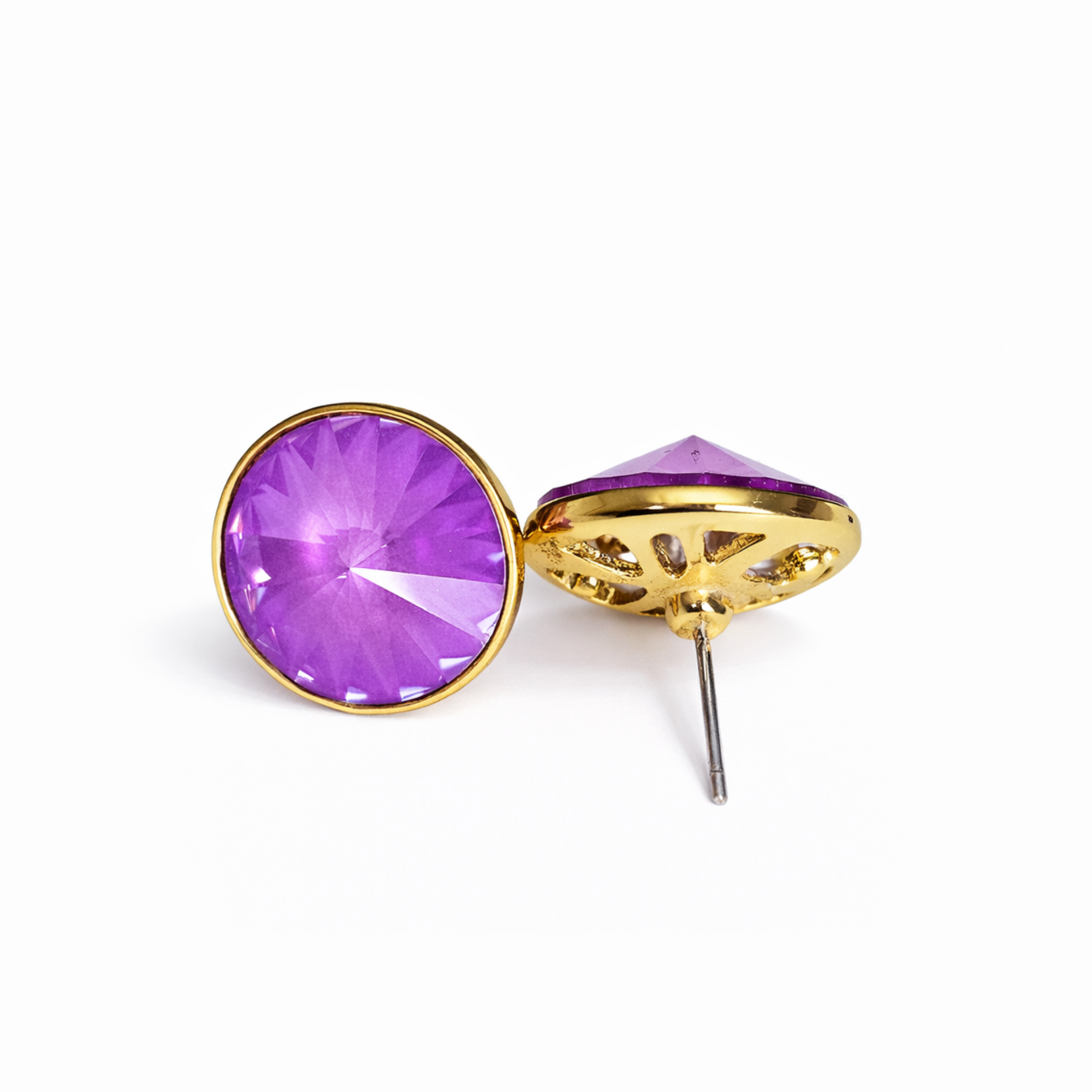 Electric Crystal Studs