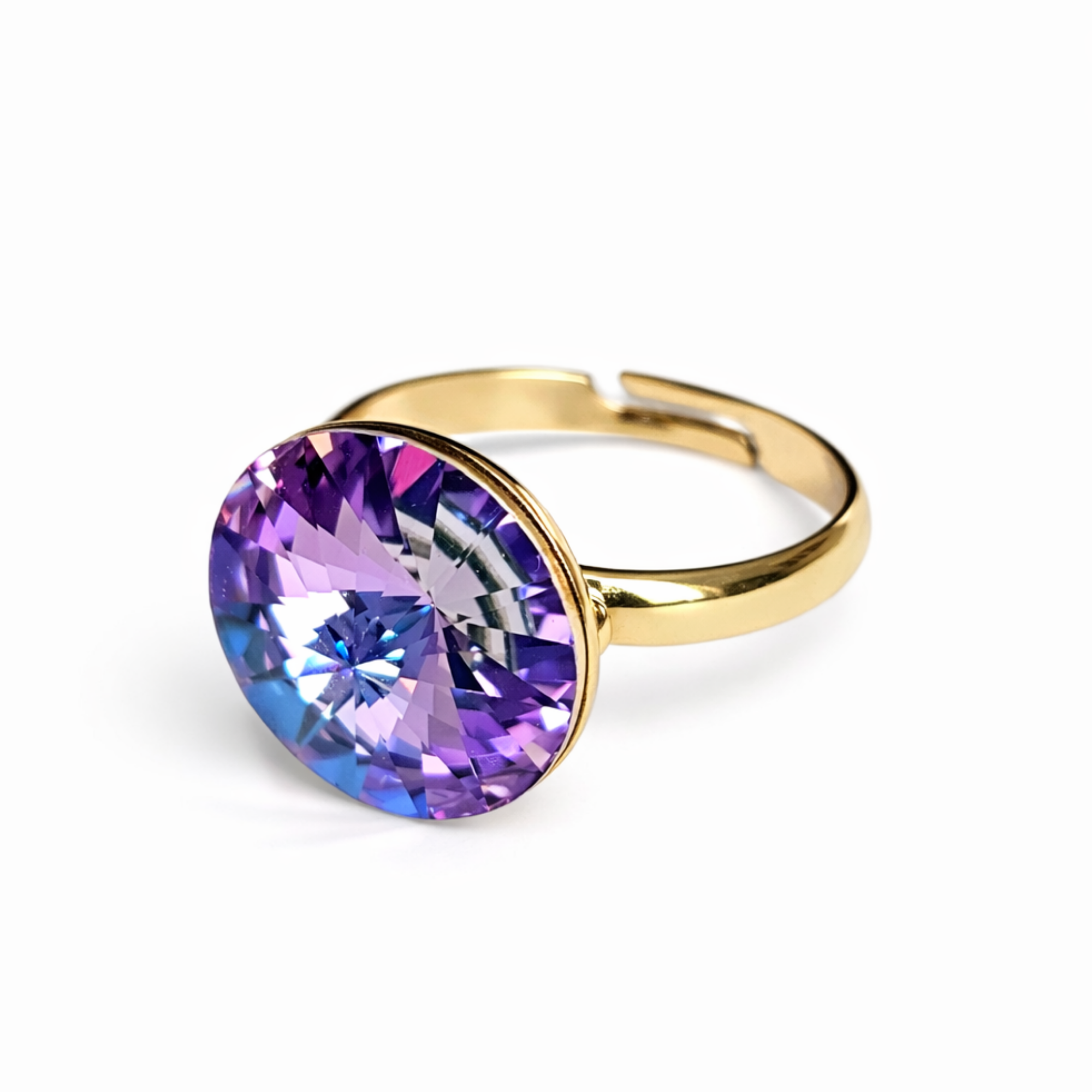 Crystal Adjustable Ring