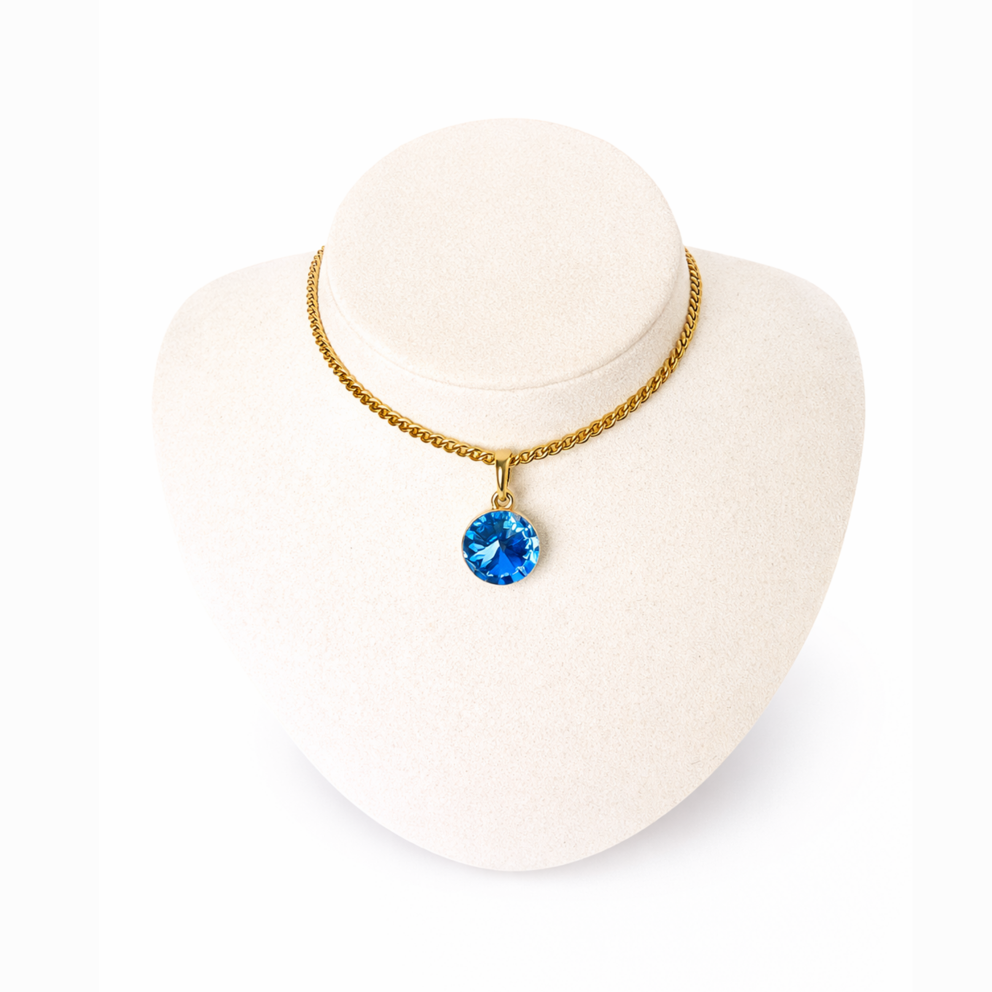 Classic gold-plated choker