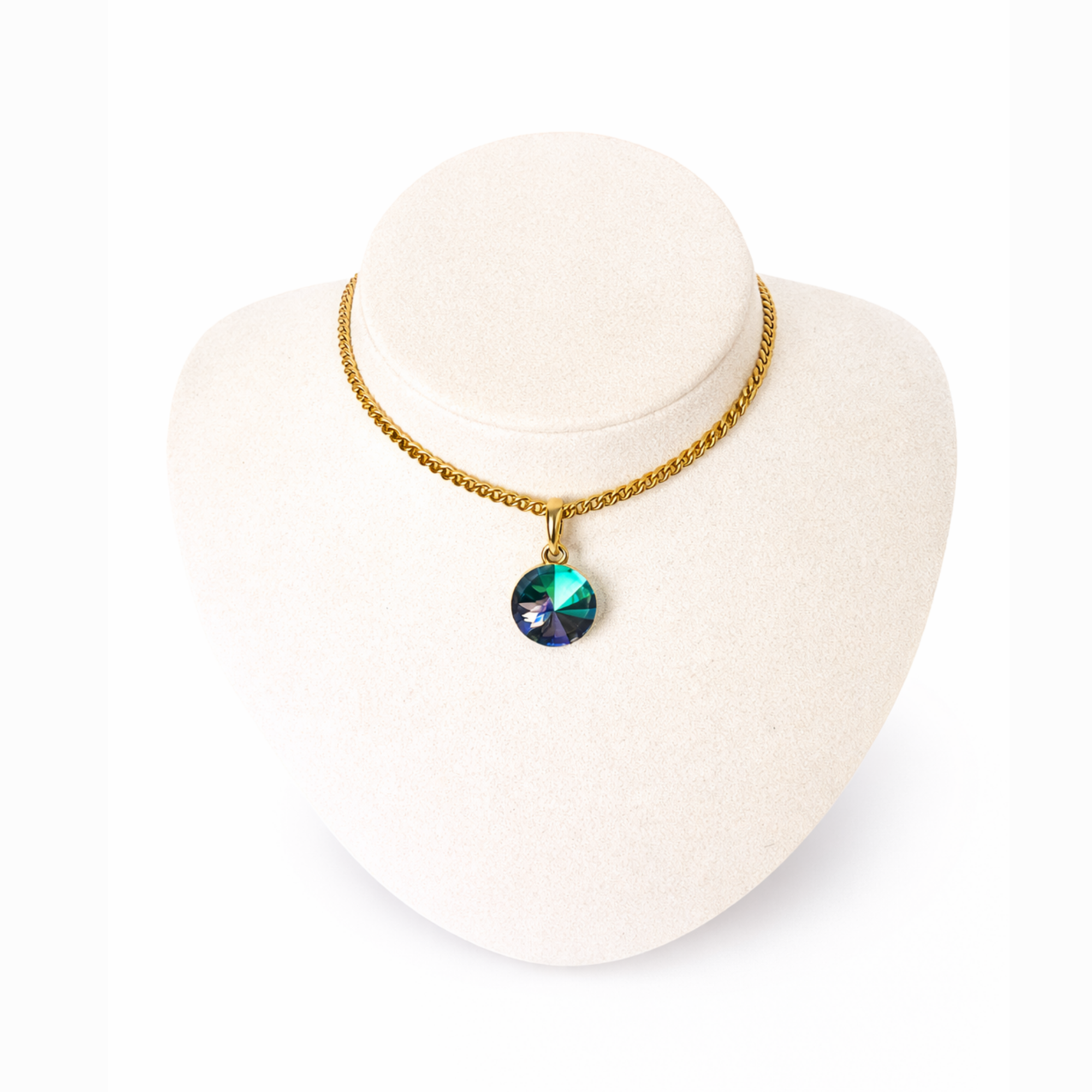 Classic gold-plated choker