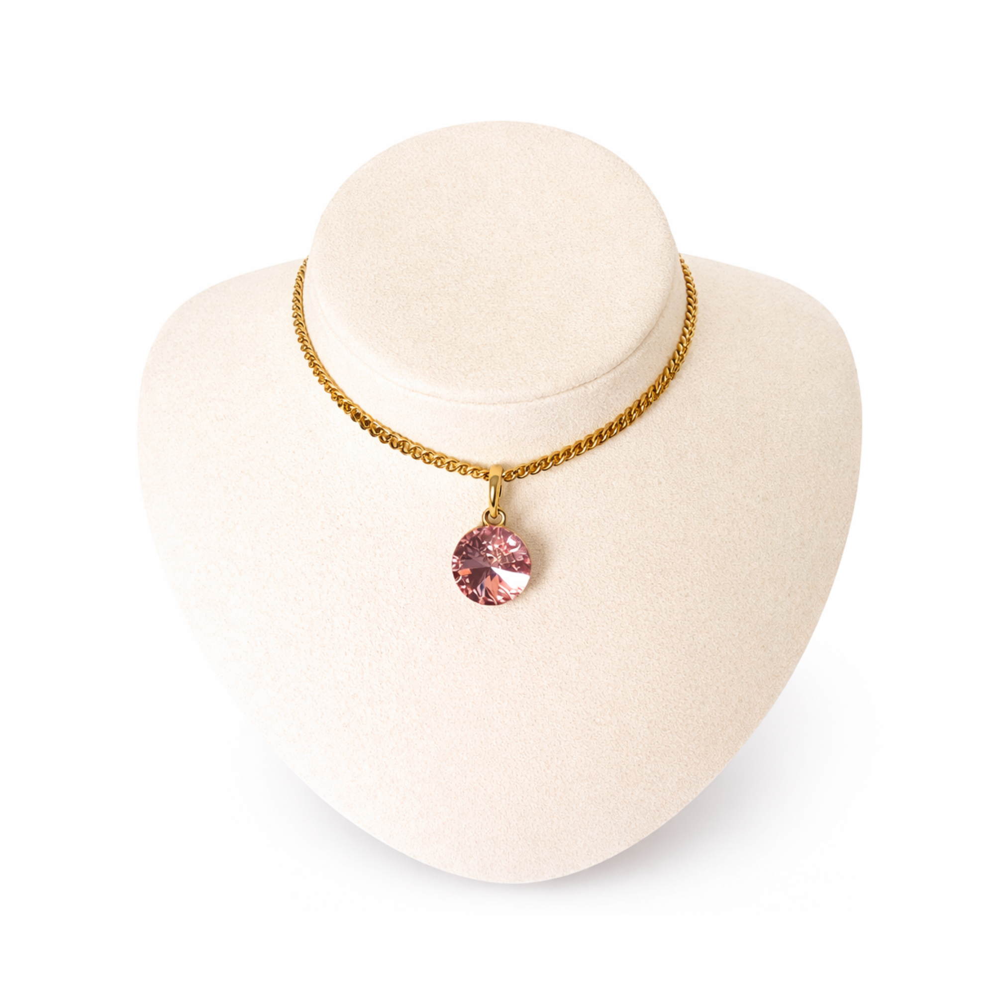 Classic gold-plated choker