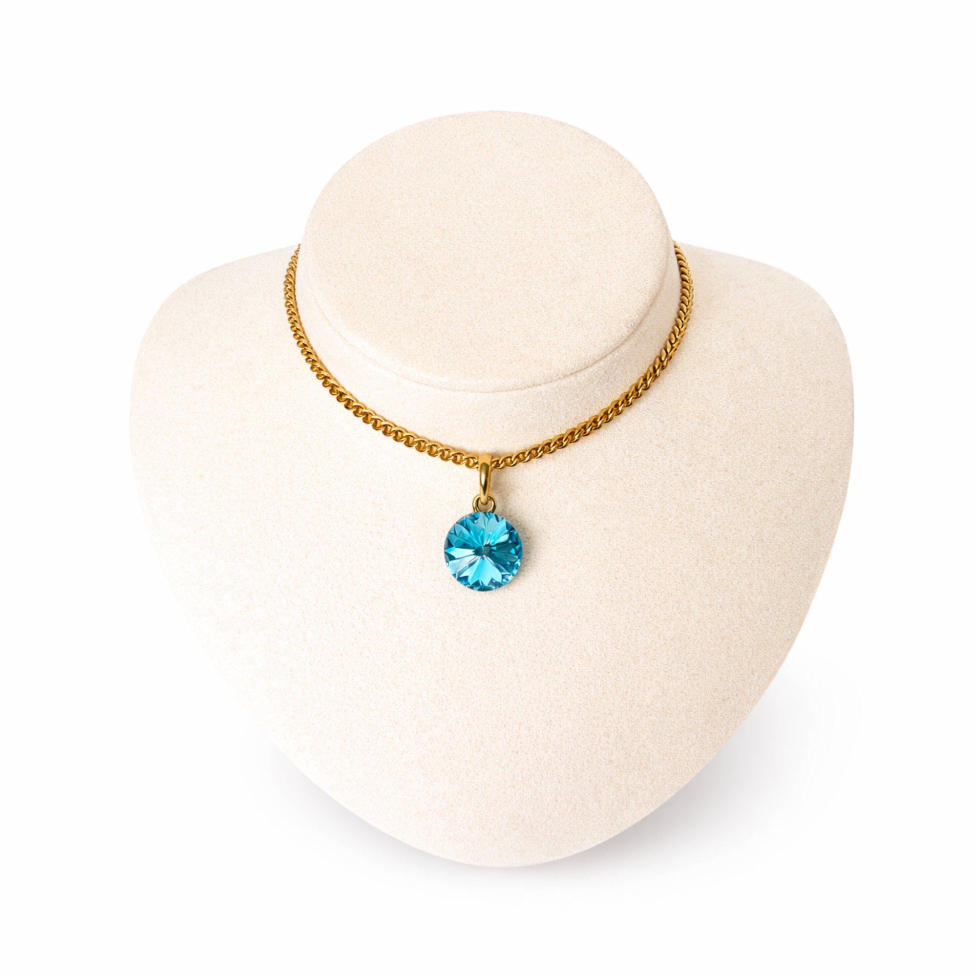 Classic gold-plated choker