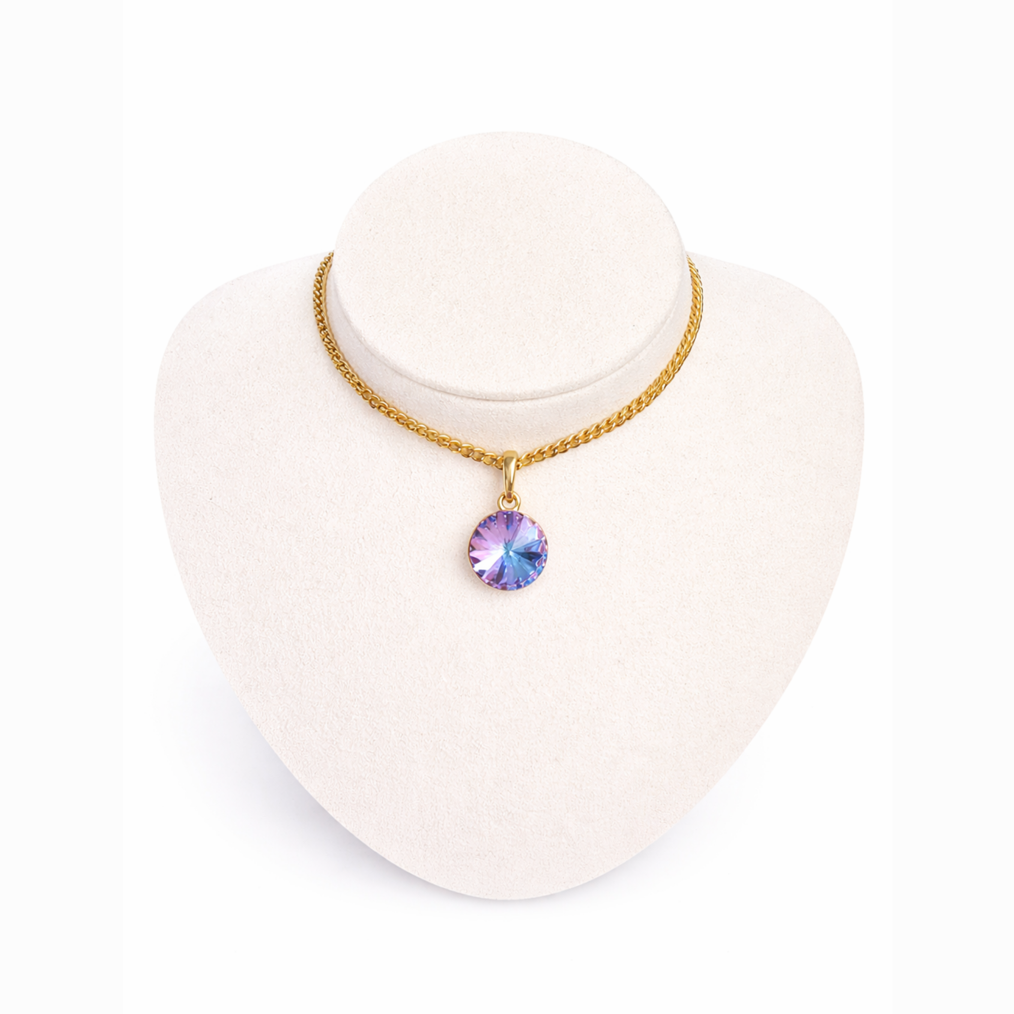 Classic gold-plated choker