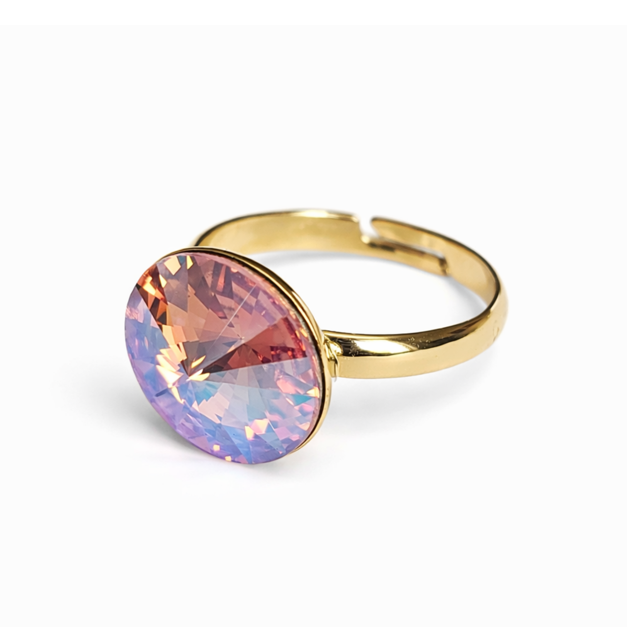 Crystal Adjustable Ring