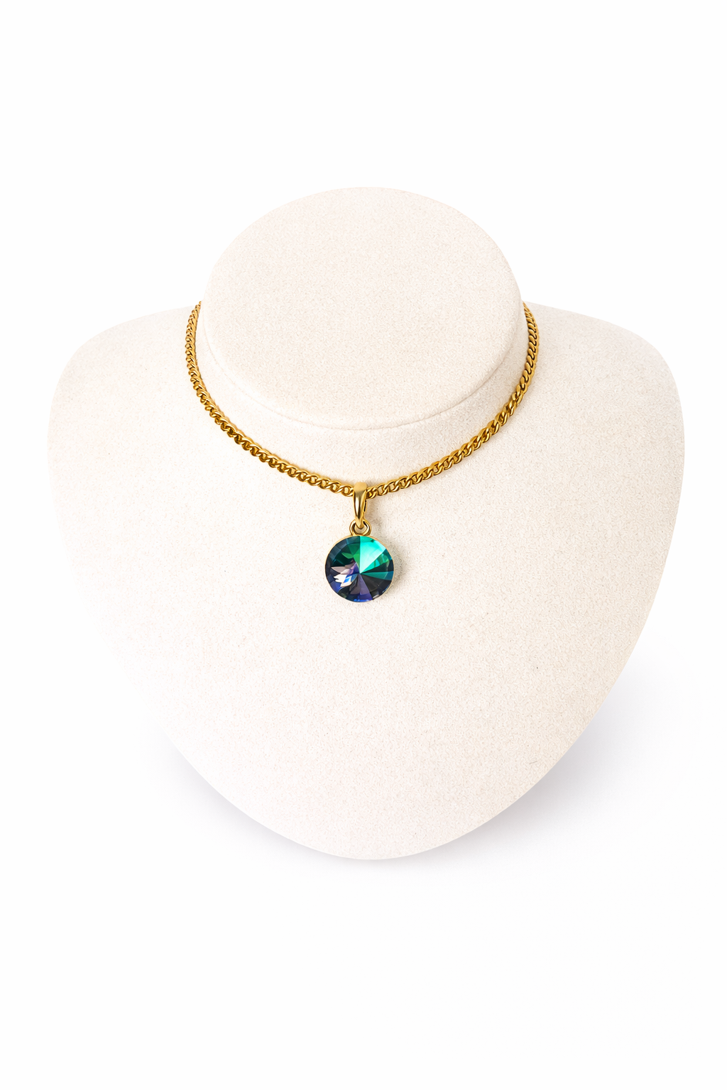 Classic gold-plated choker