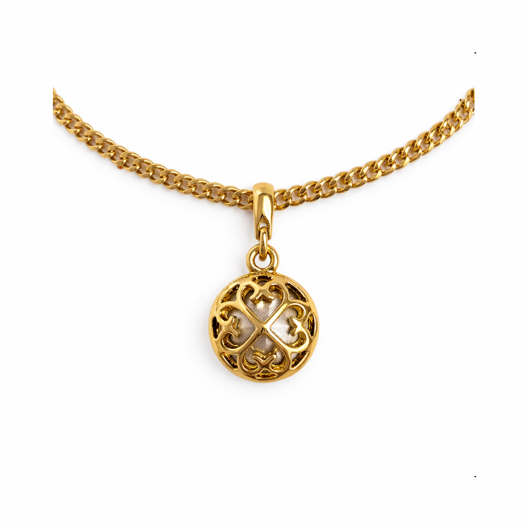 Classic gold-plated choker